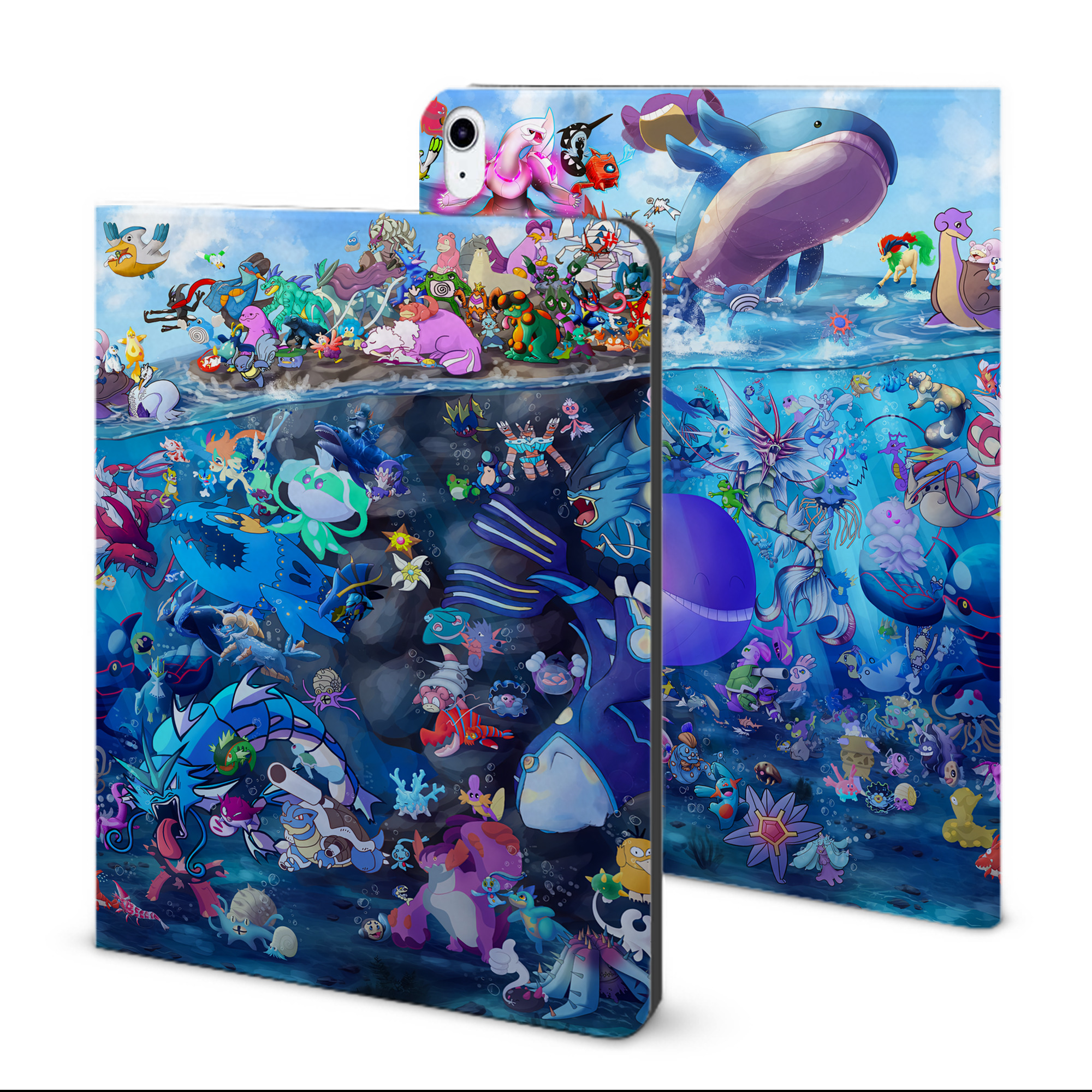 （画像用） ポケットモンスター Pokémon IPad ケース ブック型 PUレザー TPU 耐衝撃 軽量 薄型 ペン収納なし 全面保護 IPad 各モデル対応